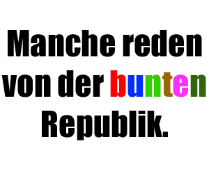 Banner Bunte Republik