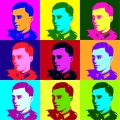 Stauffenberg Popart | Slim Fit (Weiß)
