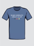 MAKE GERMANY GREAT AGAIN! - Trump Shirt (Royalblau)