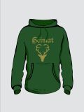 Heimat - HeimatLiebe | Hoodie/Sweatshirt (Waldgrün od.Schwarz)