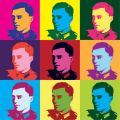 Stauffenberg Popart - 20. Juli 1944 (Marineblau)