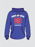 Germania 09 - Arminius College Hoodie (Schwarz/Grau/Blau)