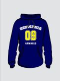 Germania 09 - Arminius Collage Hoodie (Royal-/Marineblau/Grün)