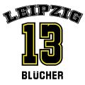 Leipzig 13 Blücher - Völkerschlacht College Shirt (Weiß/Grau)