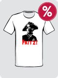 Der Alte Fritz! - Friedrich der Große | T-Shirt (Weiß)