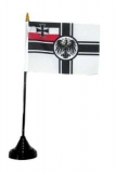 Kaiserl. Kriegsflagge / Reichskriegsflagge bis 1919(Tischflagge)