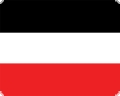 Deutsches Reich - Kaiserreich Schwarz-Weiß-Rot (Mousepad)