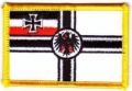 Kaiserliche Kriegsflagge / Reichskriegsflagge (Aufnäher)