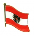 Republik Österreich - Kriegsflagge Militärflagge (Pin)