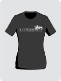 Kulturschutz - Wir. Leben. Tradition. | Girlie-Shirt (Schwarz)