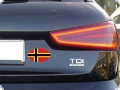 Deutscher Widerstand - Wirmer Flagge Auto Kühlschrank Magnet