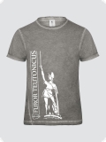Furor Teutonicus verwaschene Optik | Premium Shirt (Grau)