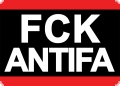 FCK Antifa - Antifaverbot | 5 St. (Aufkleber/Haftpapier)