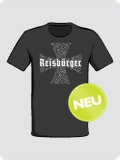 Reisbürger sind keine Reichsbürger - Satire Shirt (Schwarz)