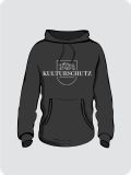 Kulturschutz - Ubi Libertas Ibi Patria! |Hoodie (Schwarz/Weiß)