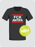 FCK ANTIFA - niemand mag die Antifa (Schwarz)
