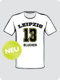Leipzig 13 Blücher - Völkerschlacht College Shirt (Weiß/Grau)