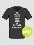 Keep Calm & Restore Monarchy| Heiliges Römisches Reich (Schwarz